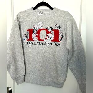 Vintage 101 Dalmatians Crewneck Sweatshirt